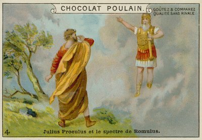 The apparition of Romulus to Julius Proculus by European School